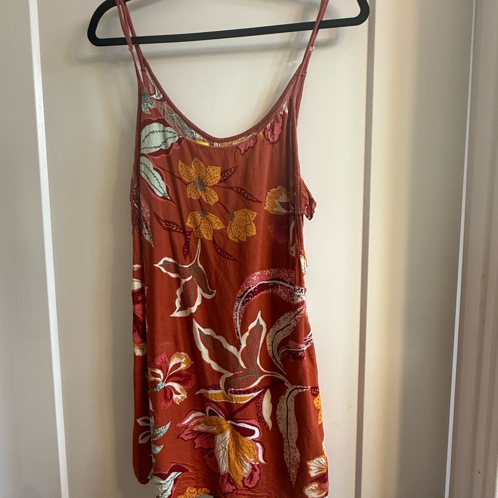 Brazilian Floral Print Women's mini dress